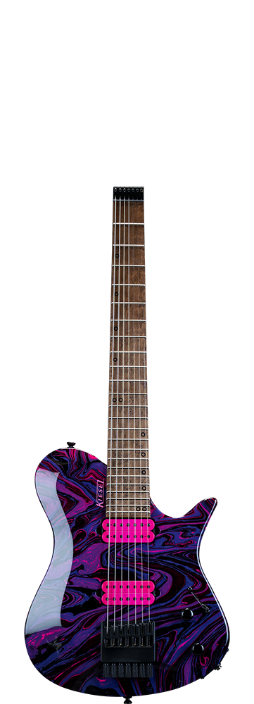Kiesel Guitars Headless Logo Colors